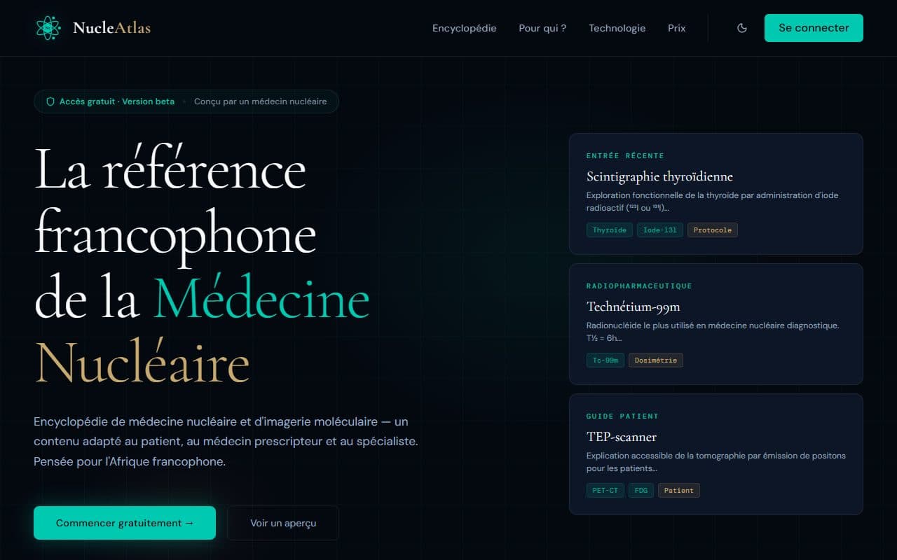 Screenshot of NucleAtlas
