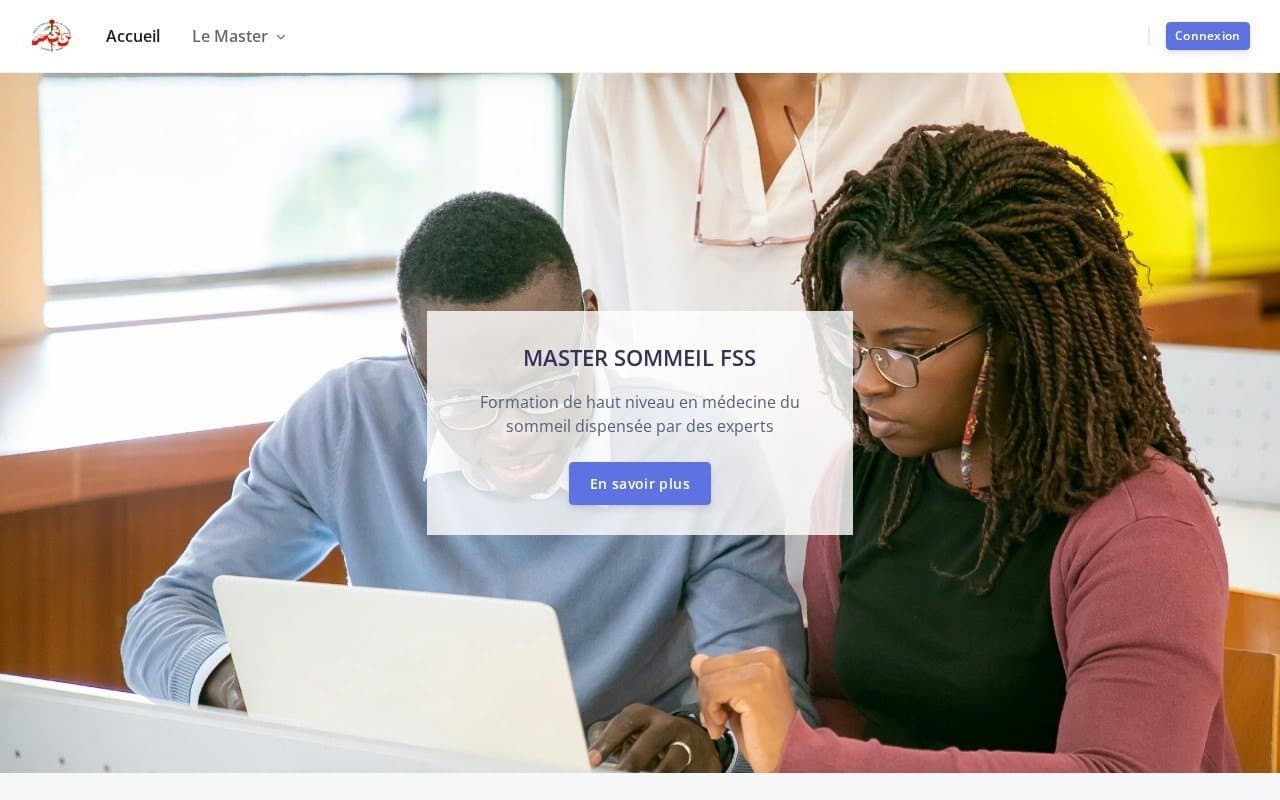 Screenshot of Master’s in Sleep Medicine